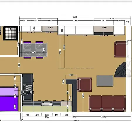 Appartement Sunshine Family Studio